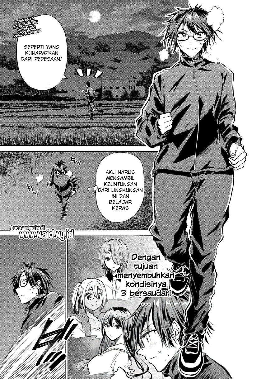 Sanshimai ga Ore wo Yuuwaku Shite Kuru Chapter 03 Gambar 8
